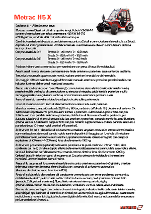 Vehicule municipale multifuncționale diesel Reform Werke Metrac H 5 X