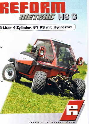 Vehicule municipale multifuncționale diesel Reform Werke Metrac H 6 S