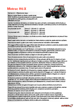 Vehicule municipale multifuncționale diesel Reform Werke Metrac H 6 X