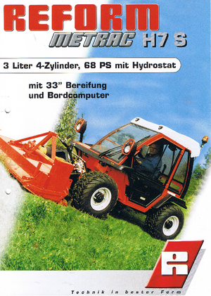 Vehicule municipale multifuncționale diesel Reform Werke Metrac H 7 S