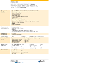 Generatoare de curent diesel GenSet MG 10/8 S-K
