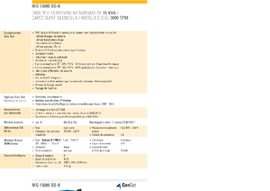 Generatoare de curent diesel GenSet MG 15000 SS-K