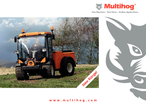 Vehicule municipale multifuncționale diesel Multihog MXC 120