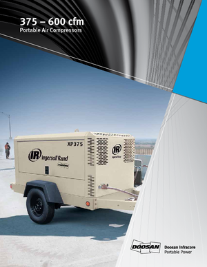 Compresoare de aer portabile - diesel, electrice, pe benzină Ingersoll-Rand P 600 W D