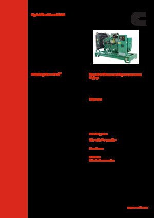 Generatoare de curent diesel Cummins C100 D5