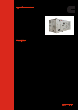 Generatoare de curent diesel Cummins C1250 D2R