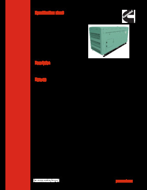 Generatoare de curent diesel Cummins C20 D6