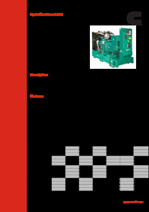 Generatoare de curent diesel Cummins C250 D6e