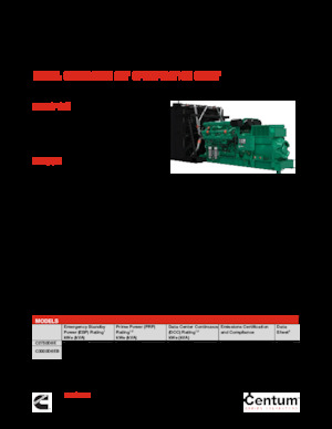 Generatoare de curent diesel Cummins C3000D6EB