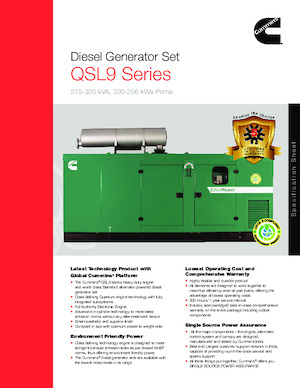 Generatoare de curent diesel Cummins C320D5P