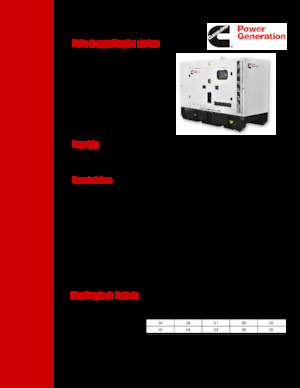 Generatoare de curent diesel Cummins C40D2R