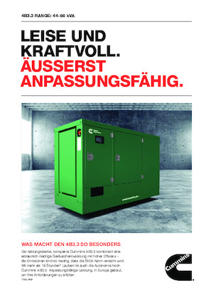 Generatoare de curent diesel Cummins C55D5EQ