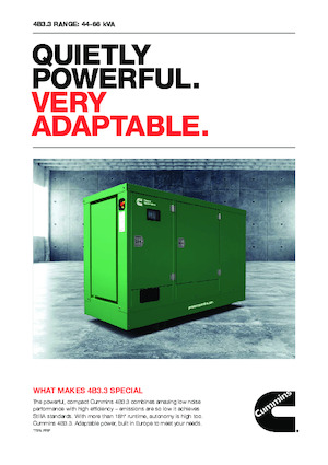 Generatoare de curent diesel Cummins C55D5EQ