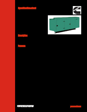 Generatoare de curent diesel Cummins C100N6