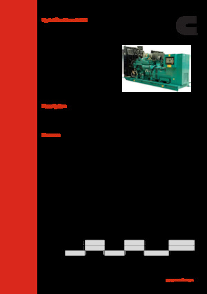 Generatoare de curent diesel Cummins C600 D6