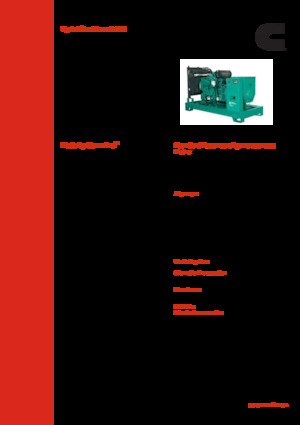 Generatoare de curent diesel Cummins C80 D5