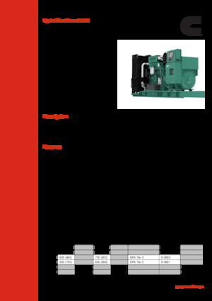 Generatoare de curent diesel Cummins C800 D6