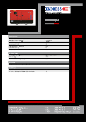 Generatoare de curent diesel Endress ESE 110 IW/AS