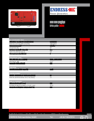 Generatoare de curent diesel Endress ESE 110 PW/AS 