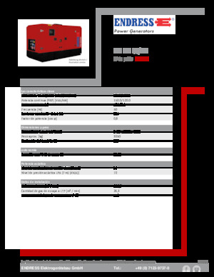 Generatoare de curent diesel Endress ESE 150 IW/MS