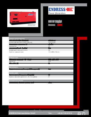 Generatoare de curent diesel Endress ESE 20 YW/AS 
