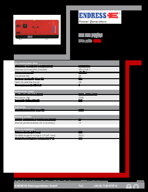 Generatoare de curent diesel Endress ESE 200 PW/AS 