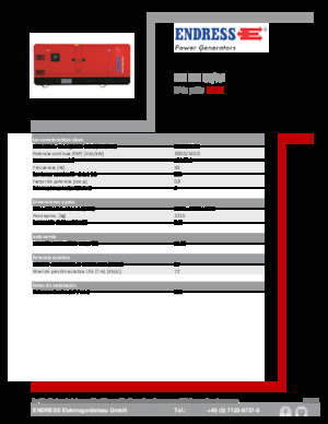 Generatoare de curent diesel Endress ESE 220 IW/AS