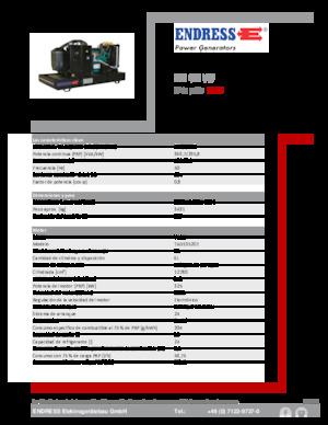 Generatoare de curent diesel Endress ESE 405 VW 