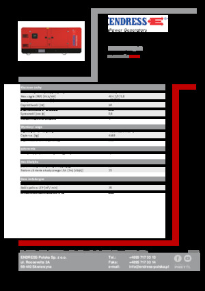 Generatoare de curent diesel Endress ESE 515 VW/AS 