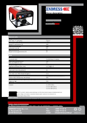 Generatoare de curent diesel Endress ESE 604 YS ES DI