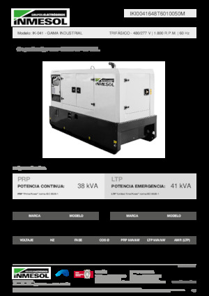Generatoare de curent diesel INMESOL IK-041
