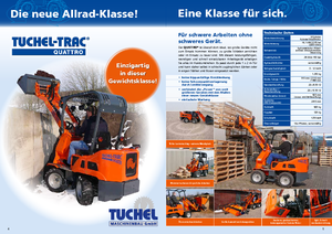 Vehicule municipale multifuncționale diesel Tuchel Quattro