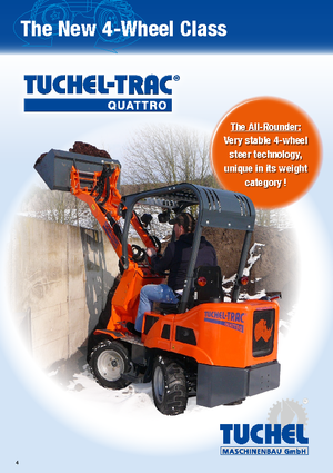 Vehicule municipale multifuncționale diesel Tuchel Quattro