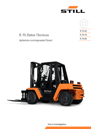 Stivuitoare frontale diesel Still R 70-80