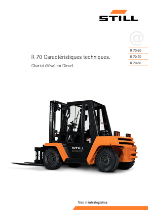 Stivuitoare frontale diesel Still R 70-80