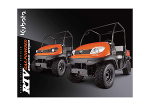 Vehicule municipale multifuncționale diesel Kubota RTV 400-Ci