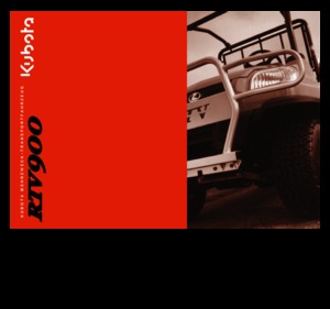 Vehicule municipale multifuncționale diesel Kubota RTV 900 G