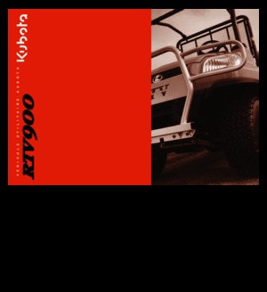 Vehicule municipale multifuncționale diesel Kubota RTV 900 G