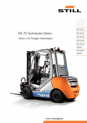 Stivuitoare frontale diesel Still RX 70-22 TDI