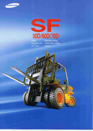 Stivuitoare frontale diesel Samsung SF 70 D