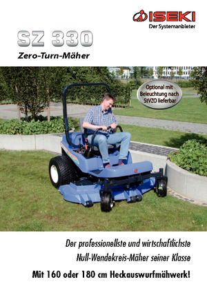 Mașini de tuns iarba Ride on și Tractoare de grădină Iseki SZ 330