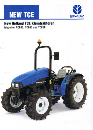 Vehicule municipale multifuncționale diesel New Holland TCE 50