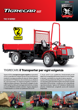 Tractoare municipale Carraro Tigrecar 3200 GST