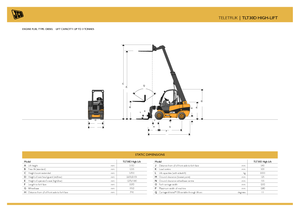 Telehandlere JCB TLT30