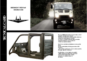 Vehicule municipale multifuncționale diesel Bremach Trex 35.3/4