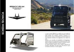 Vehicule municipale multifuncționale diesel Bremach Trex 35.3/4