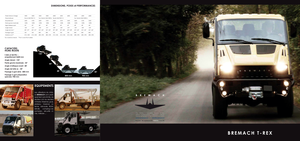 Vehicule municipale multifuncționale diesel Bremach Trex 35.3/4