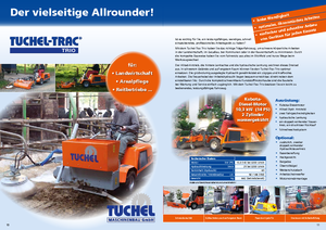 Vehicule municipale multifuncționale diesel Tuchel Trio