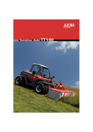 Vehicule municipale multifuncționale diesel Aebi TT 140