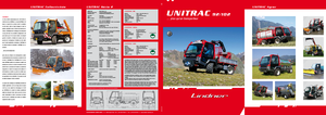 Vehicule municipale multifuncționale diesel Lindner Unitrac 102